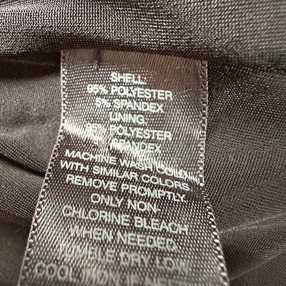 White House Black Market Dress Womens Small Sleeveless Tropical Blouson Hawaiian - Picture 7 of 7